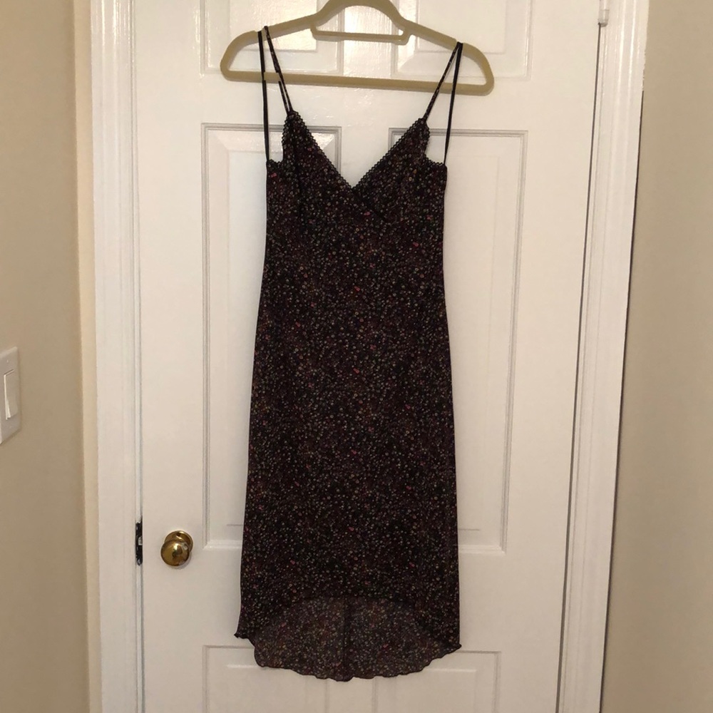 Rampage Hi-Lo Slip Floral Dress